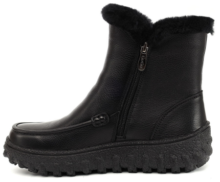 ЖЕНСКИЕ САПОГИ НАТУРАЛЬНАЯ КОЖА / НАТУРАЛЬНЫЙ МЕХ GUGU ГЕРМАНИЯ