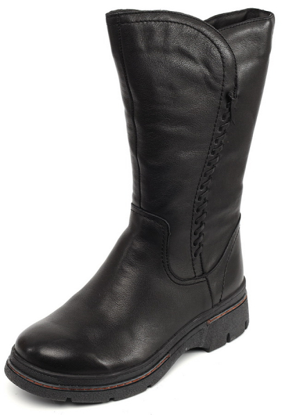 ЖЕНСКИЕ САПОГИ НАТУРАЛЬНАЯ КОЖА / НАТУРАЛЬНЫЙ МЕХ GUGU ГЕРМАНИЯ