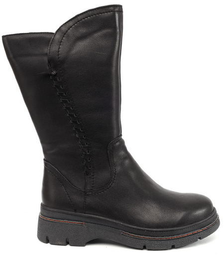 ЖЕНСКИЕ САПОГИ НАТУРАЛЬНАЯ КОЖА / НАТУРАЛЬНЫЙ МЕХ GUGU ГЕРМАНИЯ