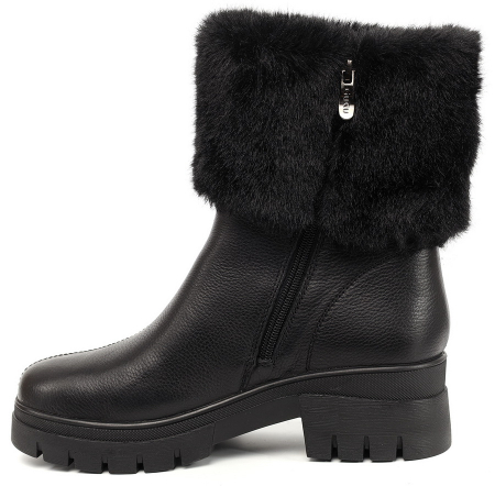 ЖЕНСКИЕ САПОГИ НАТУРАЛЬНАЯ КОЖА / НАТУРАЛЬНЫЙ МЕХ GUGU ГЕРМАНИЯ