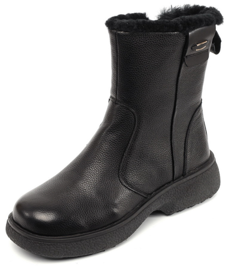 ЖЕНСКИЕ САПОГИ НАТУРАЛЬНАЯ КОЖА / НАТУРАЛЬНЫЙ МЕХ GUGU ГЕРМАНИЯ