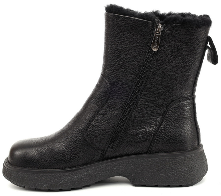 ЖЕНСКИЕ САПОГИ НАТУРАЛЬНАЯ КОЖА / НАТУРАЛЬНЫЙ МЕХ GUGU ГЕРМАНИЯ