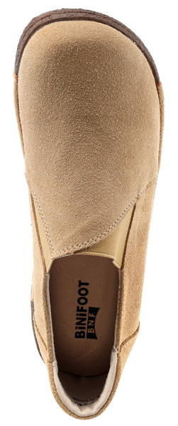 ЖЕНСКИЕ МОКАСИНЫ НА ТАНКЕТКЕ НАТУРАЛЬНАЯ КОЖА (ЗАМША) BINIFOOT/BNF ТАЙВАНЬ