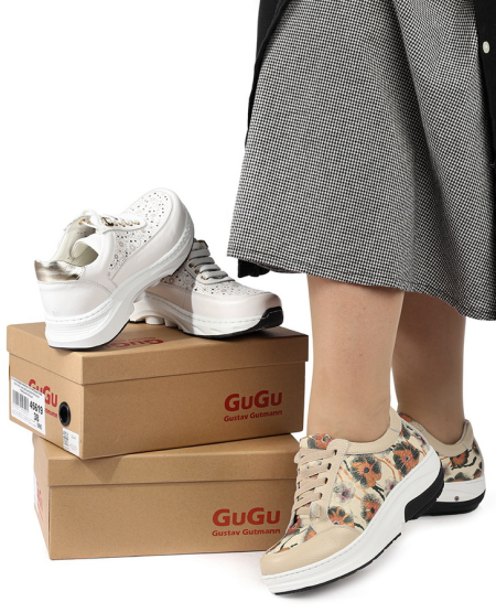 ЖЕНСКИЕ КРОССОВКИ НАТУРАЛЬНАЯ КОЖА GUGU ГЕРМАНИЯ