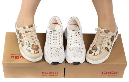 ЖЕНСКИЕ КРОССОВКИ НАТУРАЛЬНАЯ КОЖА GUGU ГЕРМАНИЯ