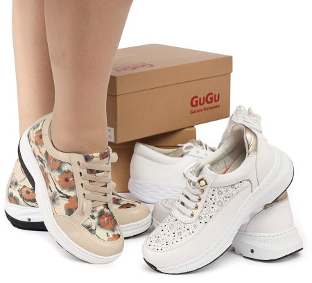ЖЕНСКИЕ КРОССОВКИ НАТУРАЛЬНАЯ КОЖА GUGU ГЕРМАНИЯ