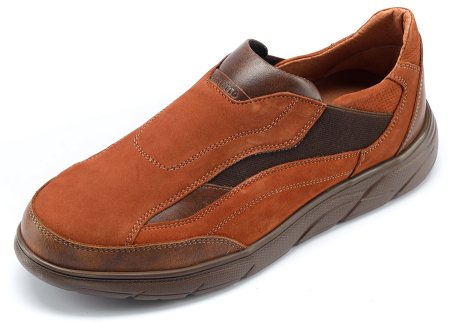 МУЖСКИЕ ПОЛУБОТИНКИ НАТУРАЛЬНАЯ КОЖА НУБУК CORVETTO ИТАЛИЯ