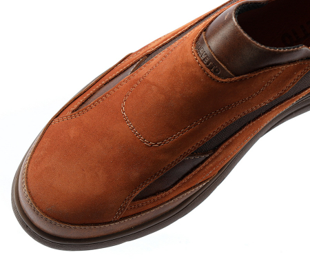 МУЖСКИЕ ПОЛУБОТИНКИ НАТУРАЛЬНАЯ КОЖА НУБУК CORVETTO ИТАЛИЯ