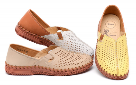 ЖЕНСКИЕ ТУФЛИ НАТУРАЛЬНАЯ КОЖА GUGU ГЕРМАНИЯ