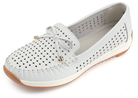 ЖЕНСКИЕ МОКАСИНЫ НАТУРАЛЬНАЯ КОЖА BINIFOOT/BNF ТАЙВАНЬ