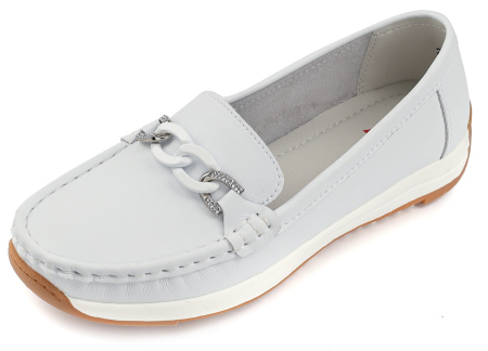 ЖЕНСКИЕ МОКАСИНЫ НАТУРАЛЬНАЯ КОЖА BINIFOOT/BNF ТАЙВАНЬ