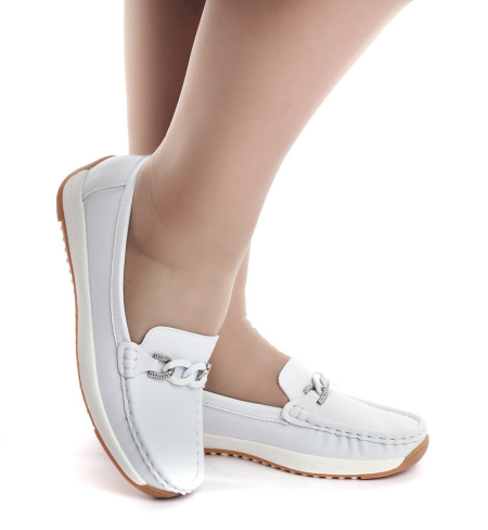 ЖЕНСКИЕ МОКАСИНЫ НАТУРАЛЬНАЯ КОЖА BINIFOOT/BNF ТАЙВАНЬ