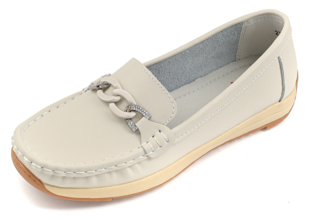 ЖЕНСКИЕ МОКАСИНЫ НАТУРАЛЬНАЯ КОЖА BINIFOOT/BNF ТАЙВАНЬ