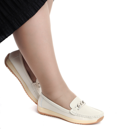 ЖЕНСКИЕ МОКАСИНЫ НАТУРАЛЬНАЯ КОЖА BINIFOOT/BNF ТАЙВАНЬ