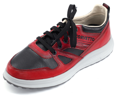 МУЖСКИЕ КРОССОВКИ НАТУРАЛЬНАЯ КОЖА CORVETTO ИТАЛИЯ