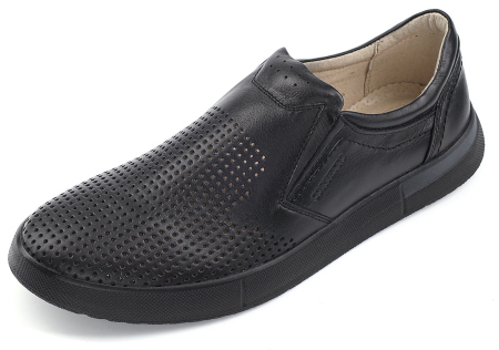 МУЖСКИЕ ТУФЛИ ЛЕТНИЕ  НАТУРАЛЬНАЯ КОЖА CORVETTO ИТАЛИЯ