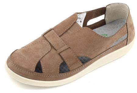 ЖЕНСКИЕ ОРТОПЕДИЧЕСКИЕ ТУФЛИ НАТУРАЛЬНАЯ КОЖА НУБУК СУПЕРКОМФОРТ АЛМИ РОССИЯ