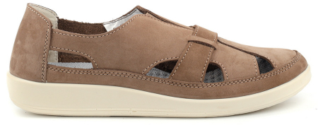 ЖЕНСКИЕ ОРТОПЕДИЧЕСКИЕ ТУФЛИ НАТУРАЛЬНАЯ КОЖА НУБУК СУПЕРКОМФОРТ АЛМИ РОССИЯ