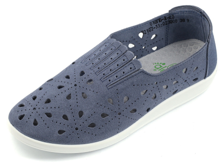 ЖЕНСКИЕ ОРТОПЕДИЧЕСКИЕ ТУФЛИ НАТУРАЛЬНАЯ КОЖА НУБУК СУПЕРКОМФОРТ АЛМИ РОССИЯ