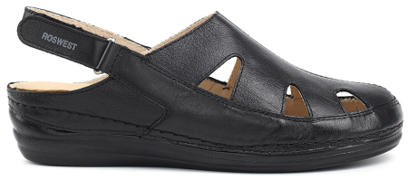 ЖЕНСКИЕ САБО НАТУРАЛЬНАЯ КОЖА РОСВЕСТ РОССИЯ