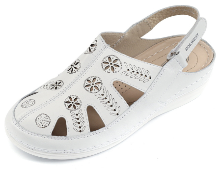 ЖЕНСКИЕ САБО НАТУРАЛЬНАЯ КОЖА РОСВЕСТ РОССИЯ