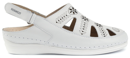 ЖЕНСКИЕ САБО НАТУРАЛЬНАЯ КОЖА РОСВЕСТ РОССИЯ