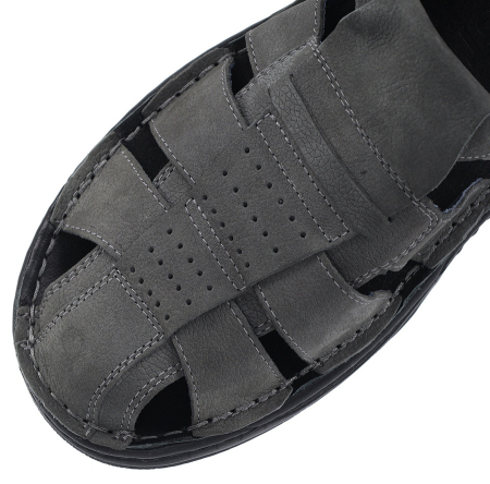 МУЖСКИЕ САНДАЛИИ НАТУРАЛЬНАЯ КОЖА НУБУК РОСВЕСТ РОССИЯ