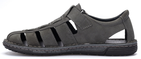 МУЖСКИЕ САНДАЛИИ НАТУРАЛЬНАЯ КОЖА (НУБУК) РОСВЕСТ РОССИЯ