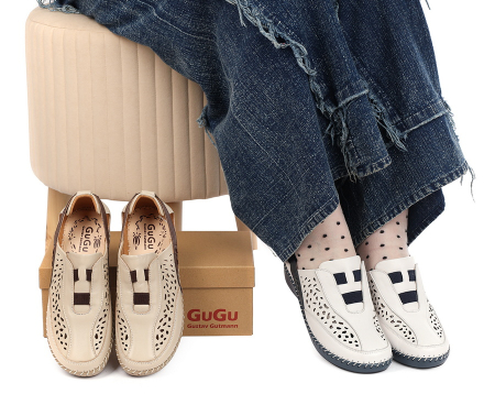 ЖЕНСКИЕ САБО НАТУРАЛЬНАЯ КОЖА GUGU ГЕРМАНИЯ