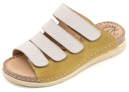 ЖЕНСКИЕ САБО НАТУРАЛЬНАЯ КОЖА GUGU ГЕРМАНИЯ