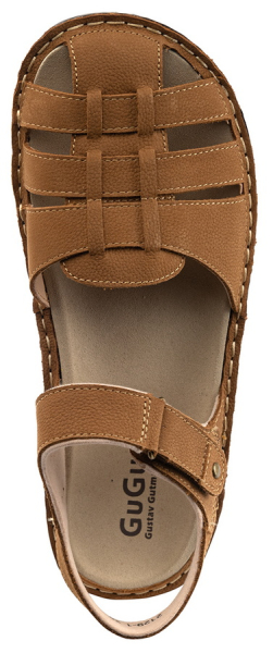 ЖЕНСКИЕ БОСОНОЖКИ НАТУРАЛЬНАЯ КОЖА GUGU ГЕРМАНИЯ