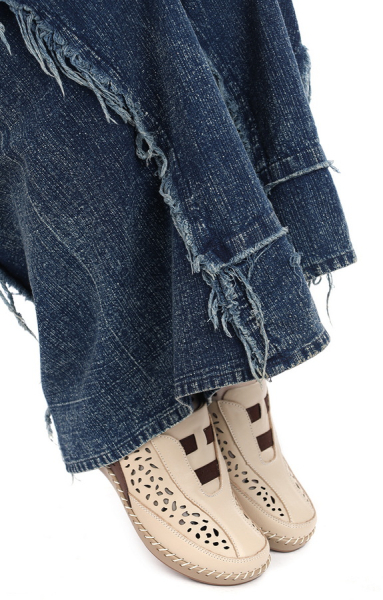 ЖЕНСКИЕ САБО НАТУРАЛЬНАЯ КОЖА GUGU ГЕРМАНИЯ