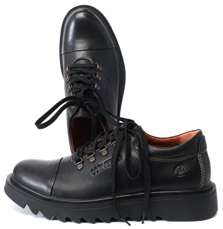 МУЖСКИЕ ПОЛУБОТИНКИ НАТУРАЛЬНАЯ КОЖА CORVETTO ИТАЛИЯ