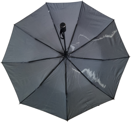 ЗОНТ ЧЕРНЫЙ ПОЛУАВТОМАТ PRC for TM