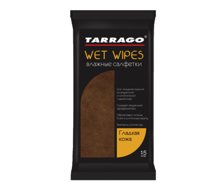 TARRAGO САЛФЕТКИ ВЛАЖНЫЕ ДЛЯ ГЛАДКОЙ КОЖИ СОДЕРЖАТ НАТУРАЛЬНЫЙ ВОСК