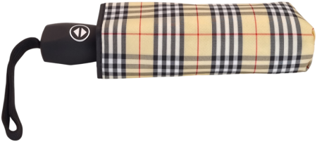 ЗОНТ КЛЕТКА БЕРБЕРИ АССОРТИ АВТОМАТ ПЯТЬ СЛОЖЕНИЙ 7 СПИЦ