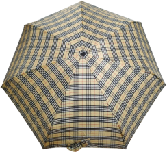 ЗОНТ КЛЕТКА БЕРБЕРИ АССОРТИ АВТОМАТ ПЯТЬ СЛОЖЕНИЙ 7 СПИЦ