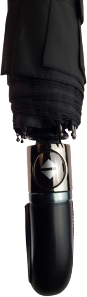 ЗОНТ МУЖСКОЙ ЧЕРНЫЙ АВТОМАТ БОЛЬШОЙ КУПОЛ РУЧКА КРЮЧОК 9 СПИЦ