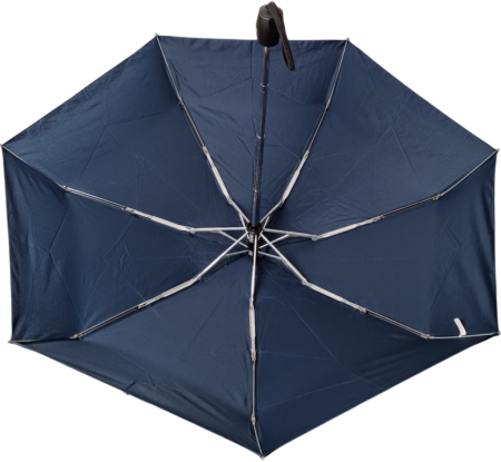 ЗОНТ СИНИЙ АВТОМАТ ПЯТЬ СЛОЖЕНИЙ 7 СПИЦ