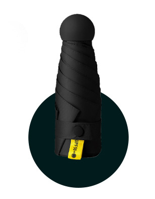 ЗОНТ ЧЕРНЫЙ МЕХАНИКА ПЯТЬ СЛОЖЕНИЙ 8 СПИЦ