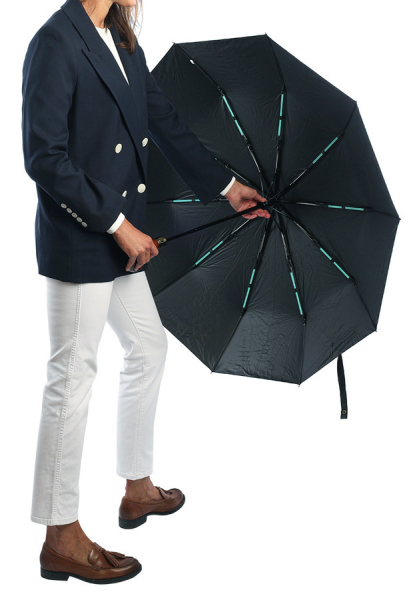 ЗОНТ МУЖСКОЙ ЧЕРНЫЙ АВТОМАТ 10 СПИЦ