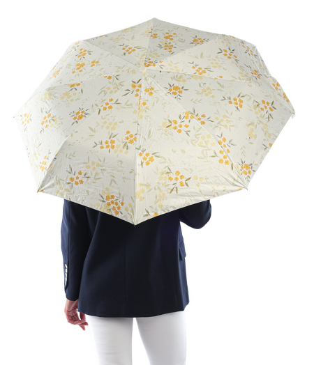 ЗОНТ ЖЕЛТЫЙ ЖЕЛТЫЕ ЦВЕТЫ АВТОМАТ АНТИВЕТЕР 8 СПИЦ