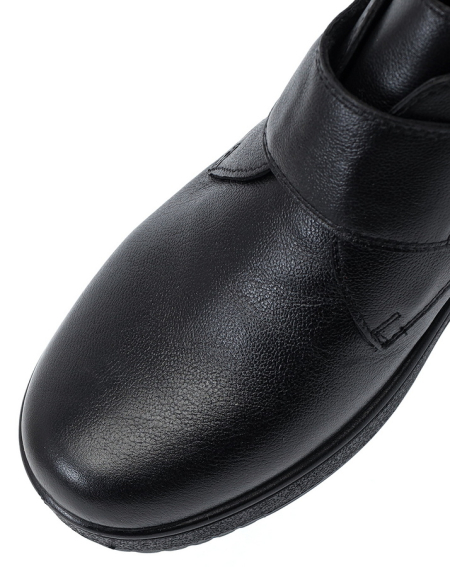 ЖЕНСКИЕ БОТИНКИ НАТУРАЛЬНАЯ КОЖА / БАЙКА РОСВЕСТ РОССИЯ