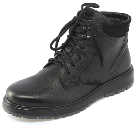 МУЖСКИЕ БОТИНКИ НАТУРАЛЬНАЯ КОЖА / ШЕРСТЬ РОСВЕСТ РОССИЯ