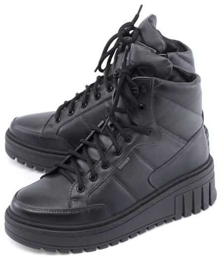 ЖЕНСКИЕ БОТИНКИ НАТУРАЛЬНАЯ КОЖА / НАТУРАЛЬНАЯ ШЕРСТЬ CORVETTO ИТАЛИЯ