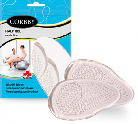 CORBBY ПОЛУСТЕЛЬКИ ГЕЛЕВЫЕ ОТ НАТОПТЫШЕЙ