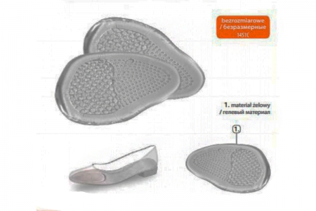 CORBBY ПОЛУСТЕЛЬКИ ГЕЛЕВЫЕ ОТ НАТОПТЫШЕЙ