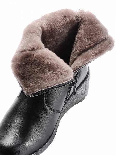 БОТИНКИ НАТУРАЛЬНАЯ КОЖА НАТУРАЛЬНЫЙ МЕХ ОТИКО БЕЛАРУСЬ