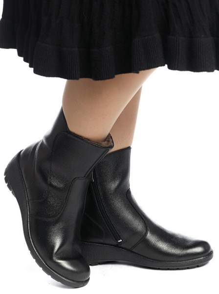 БОТИНКИ НАТУРАЛЬНАЯ КОЖА НАТУРАЛЬНЫЙ МЕХ ОТИКО БЕЛАРУСЬ