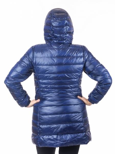 УЛЬТРАЛЁГКАЯ ПУХОВАЯ КУРТКА ДЛИННАЯ  L(42)-7XL(58)